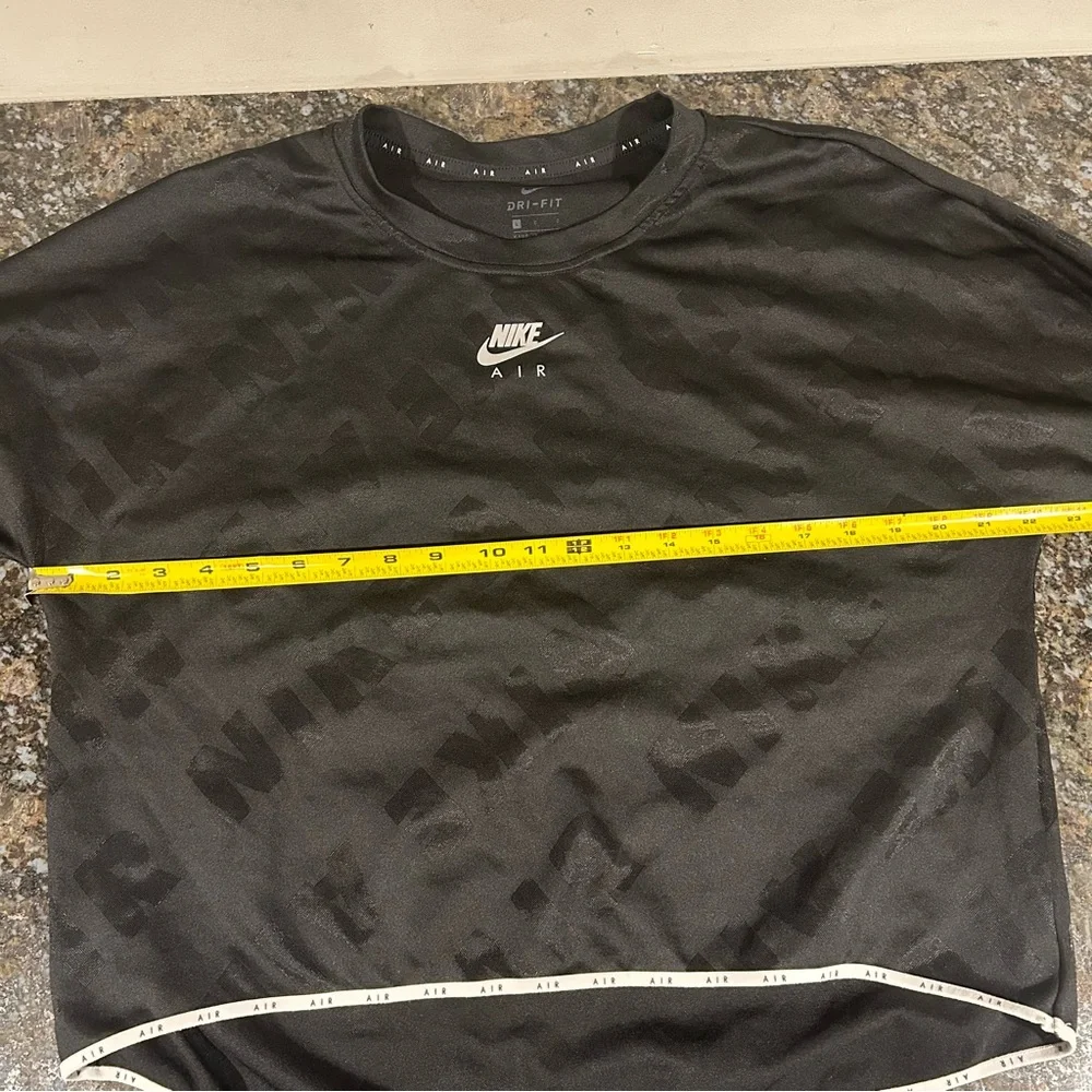 Nike Air Women's Long Sleeve Running Top Training Gym Jacquard Dri-FIT Large